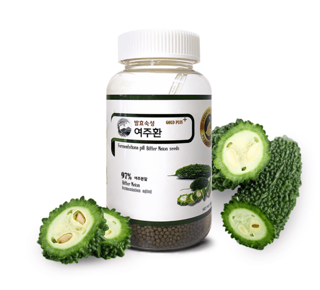 지노헬스케어-발효-여주환-250g-제품-사진