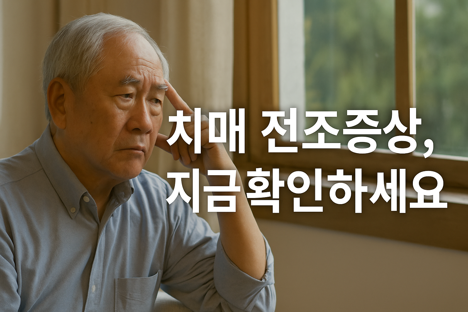 치매 전조증상과 초기증상