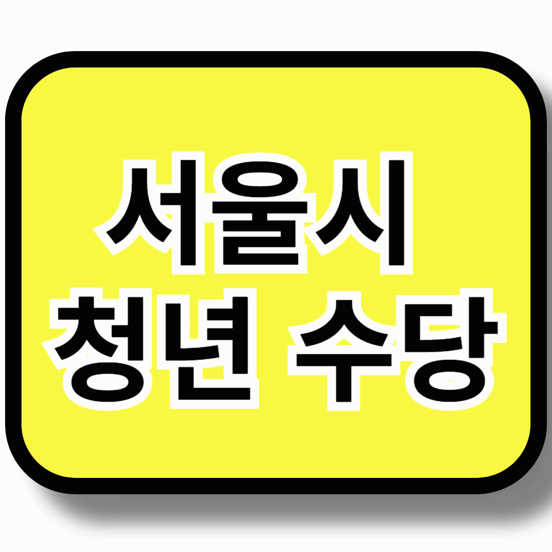 서울시 청년 수당