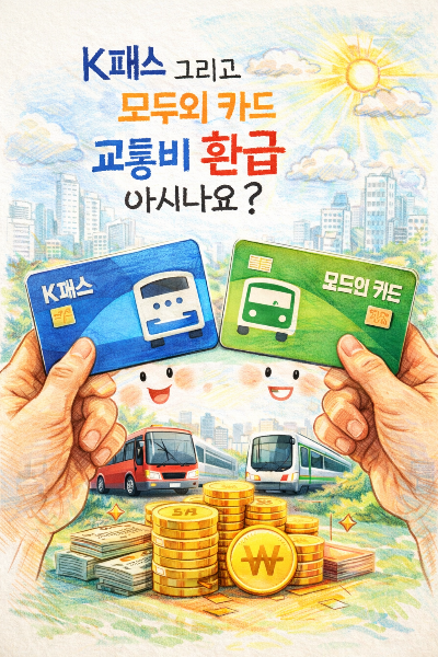 K패스 모두의카드 차이점 정리