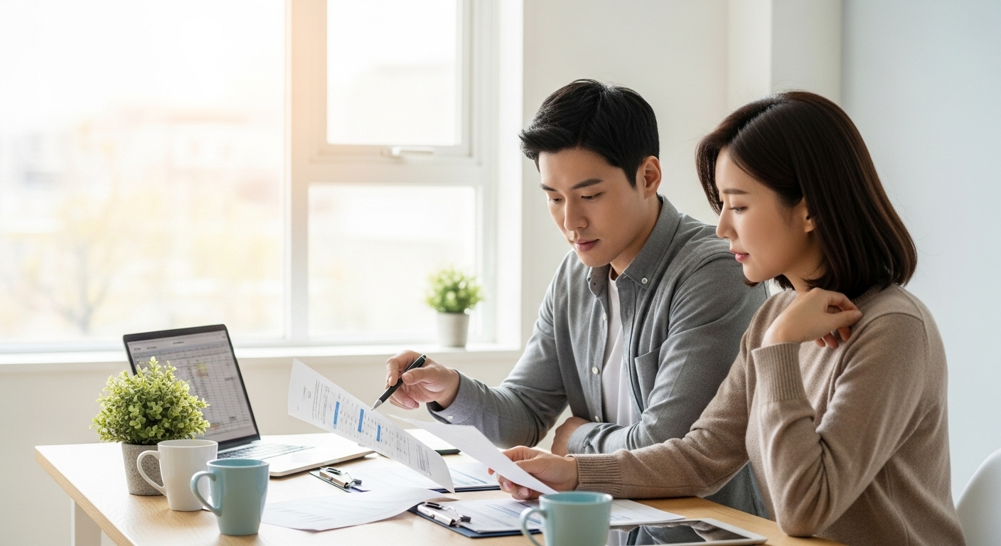 주택담보대출, 금리비교, 대출재산정