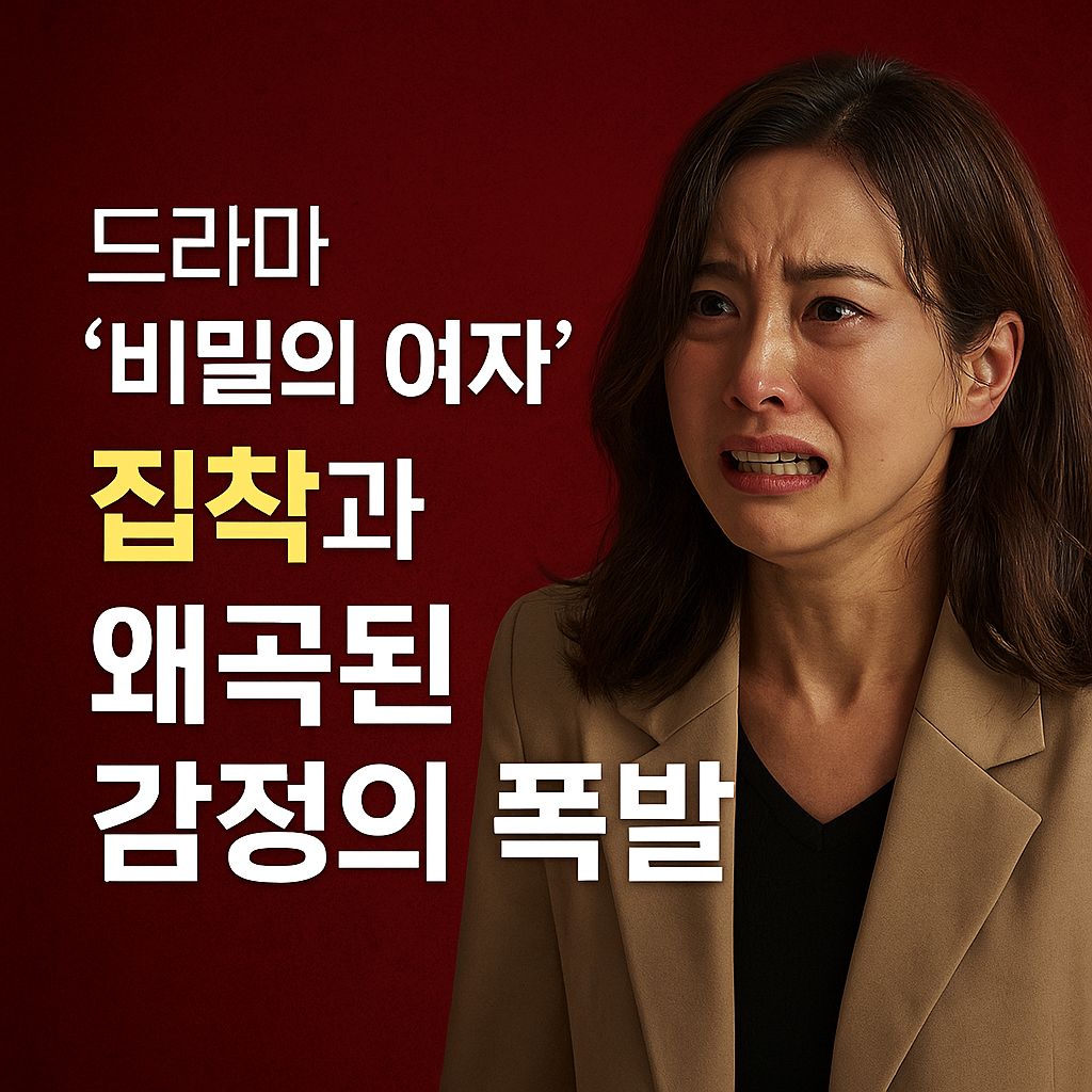 ‘비밀의 여자’, 집착과 왜곡된 감정의 폭발