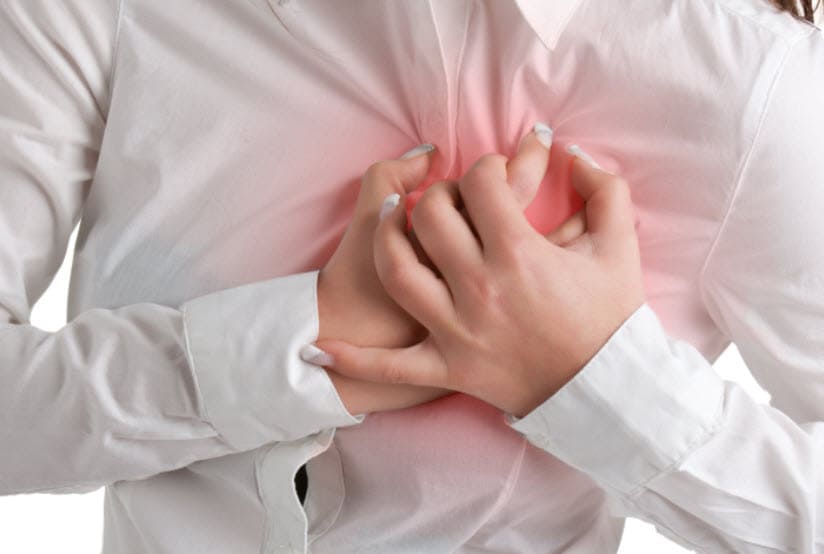 왼쪽 가슴 통증