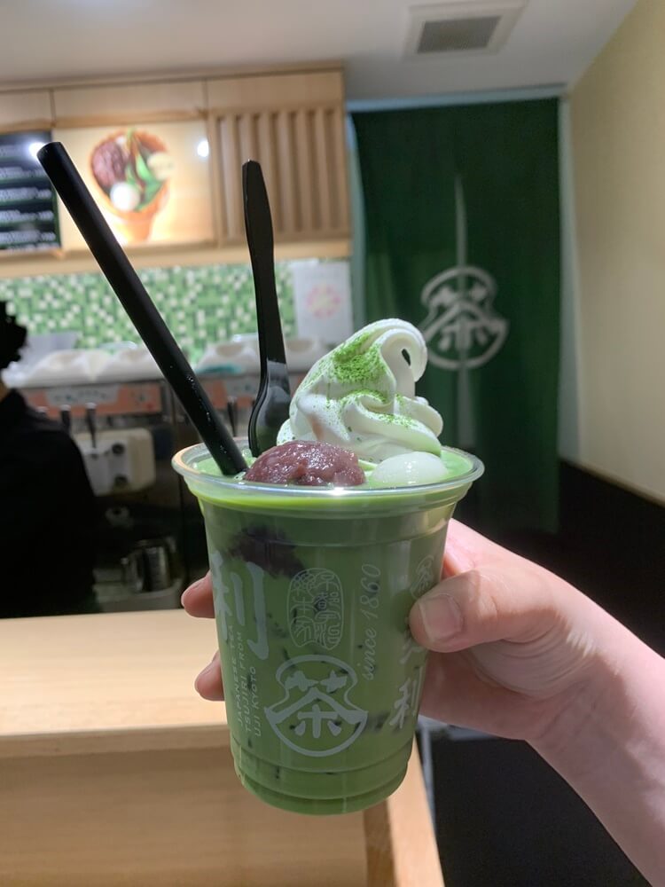 말차 라떼