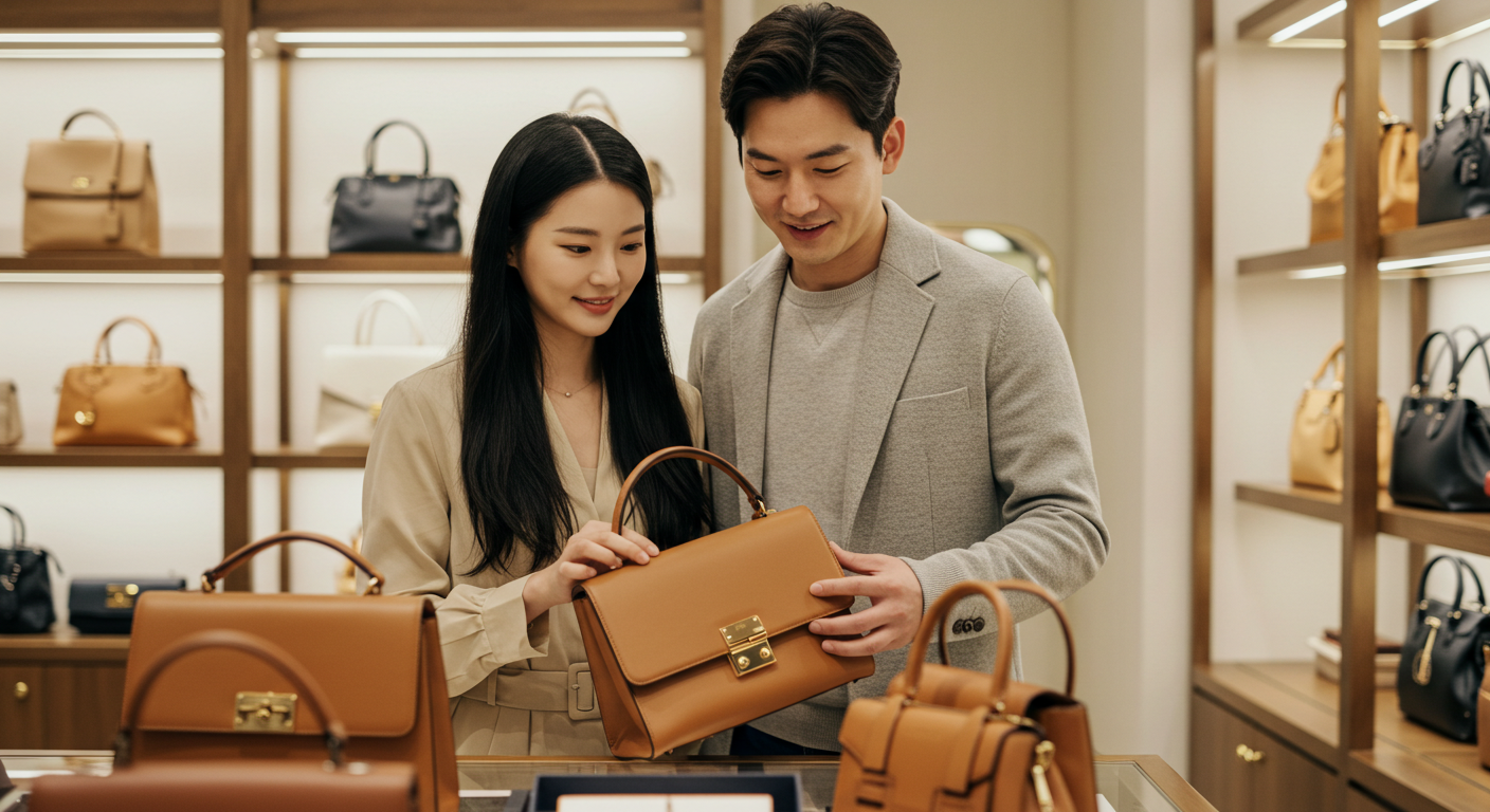 연령별 남성가방