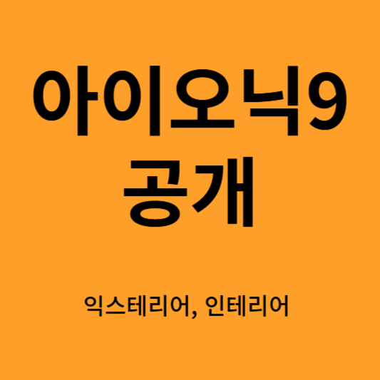 아이오닉 9