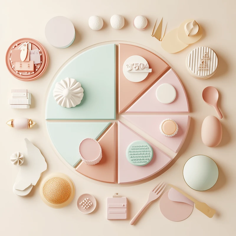 연금계좌 내 S&P500 ETF 중심의 분산투자 포트폴리오 비중을 알기 쉽게 표현한 파이차트, 2025년 연금 자산배분, 장기 안정형 ETF 포트폴리오 전략