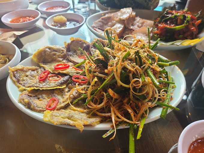 논현 영동시장 국수 보쌈 '원할머니'