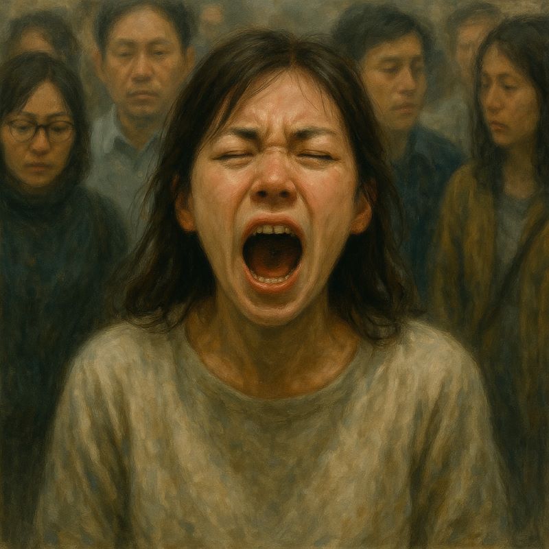 소리쳐도 아무도 듣지 않는 꿈 – 고립감의 반영