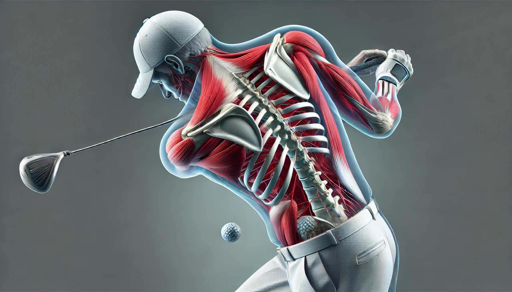 드라이버-회전시-움직이는-갈비뼈를-투명하게-표현한-일러스트