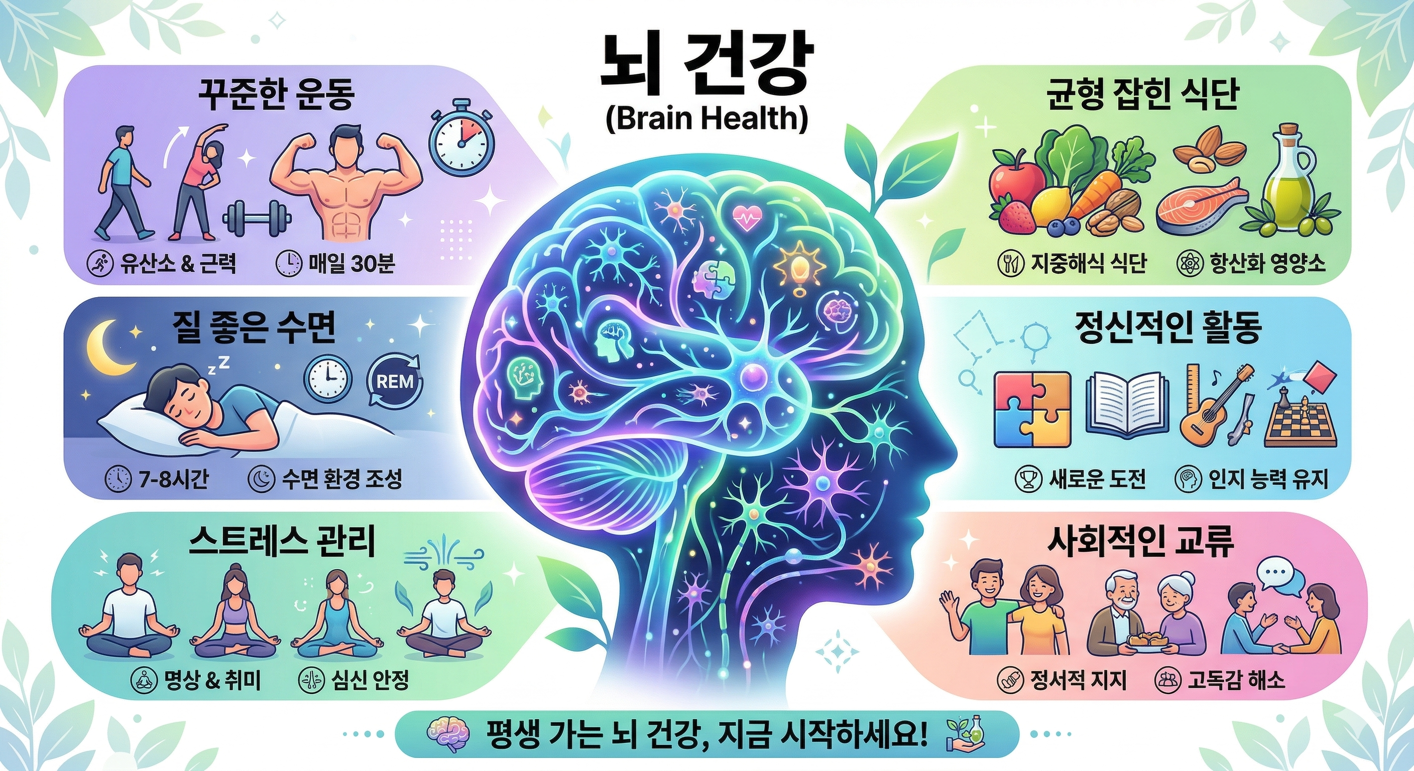기억력개선 뇌건강영양제 효능