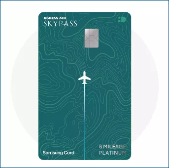 삼성 마일리지 플래티넘 스카이패스 후면