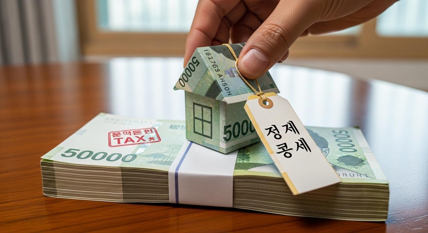 4억 아파트 증여세