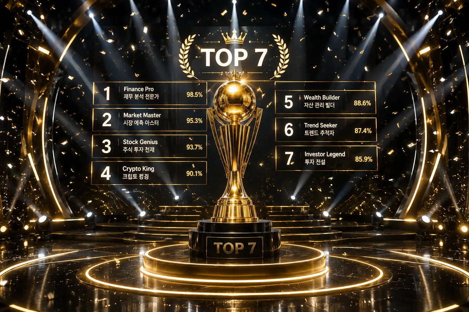 1대 현역가왕 경연의 치열했던 최종 순위 결과와 TOP7 가수들의 2026년 현재 근황 및 콘서트 행보를 상세히 담은 정보 요약 이미지
