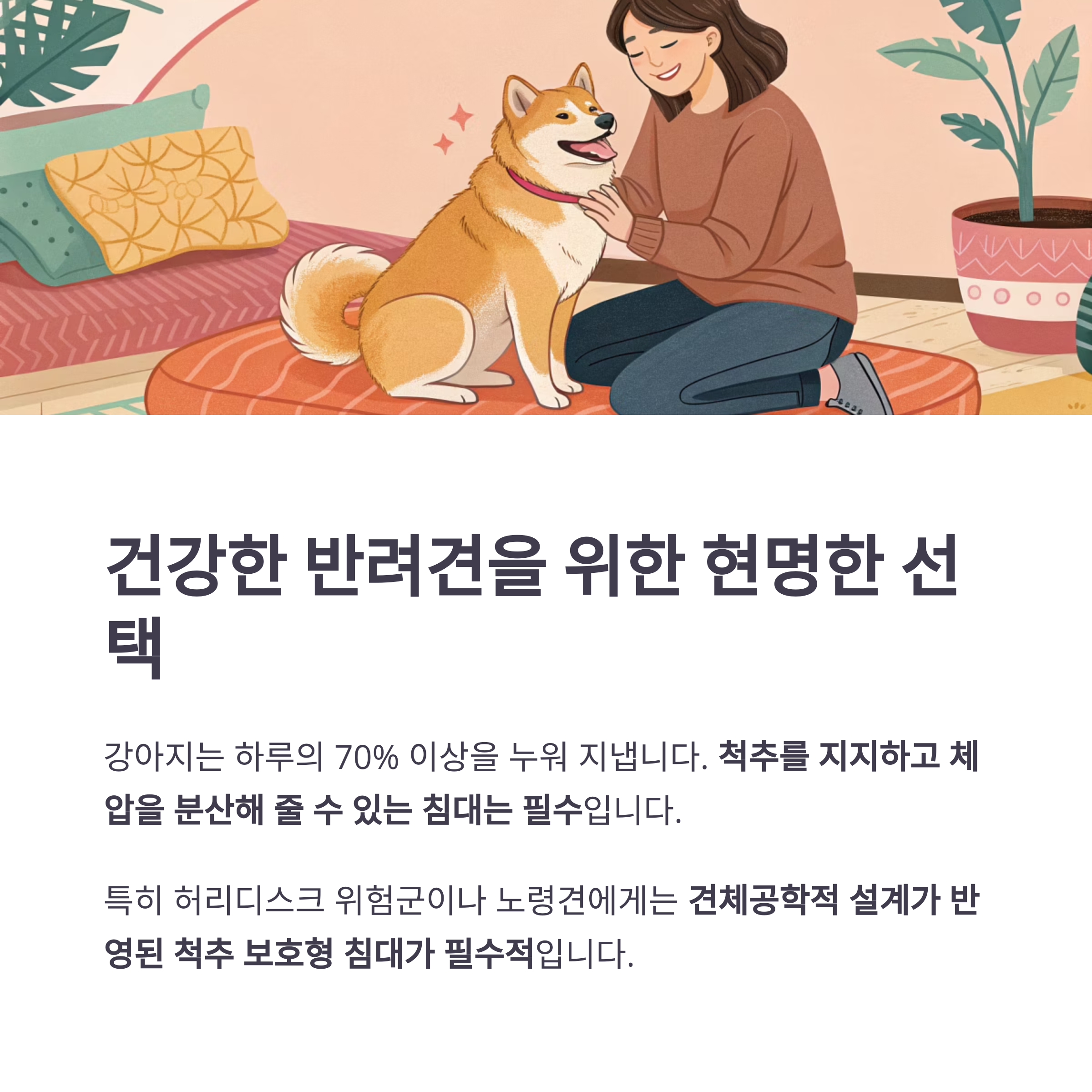 건강한 반려견을 위한 현명한 선택