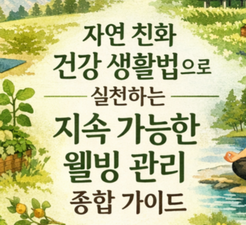 자연친화건강생활법으로 가능한웰빙관리