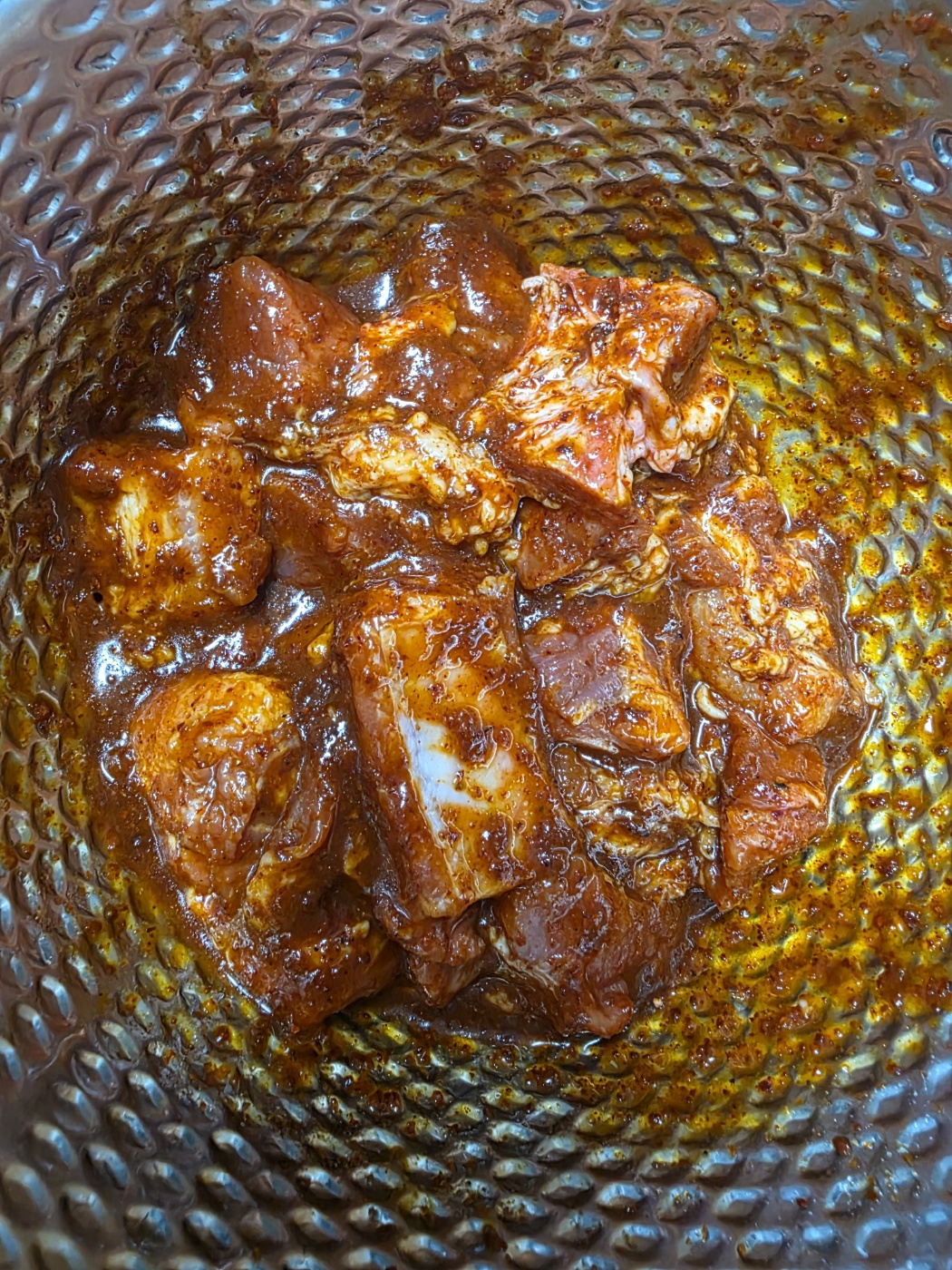 양념 버무리기