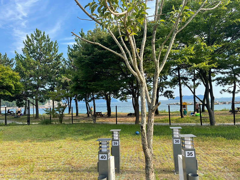 경남 고성상족암오토캠핑장 소개