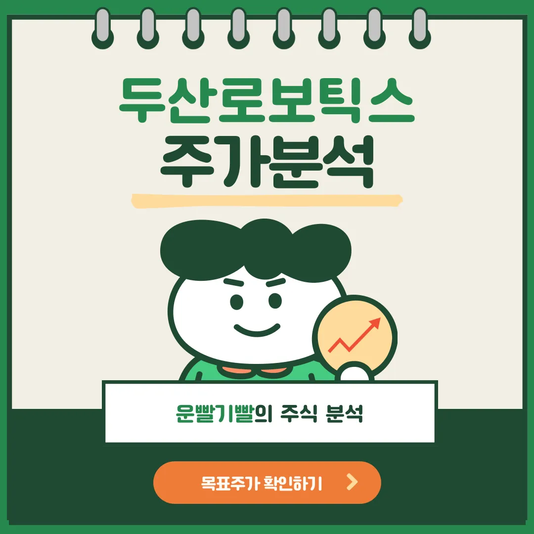 두산로보틱스 주가분석