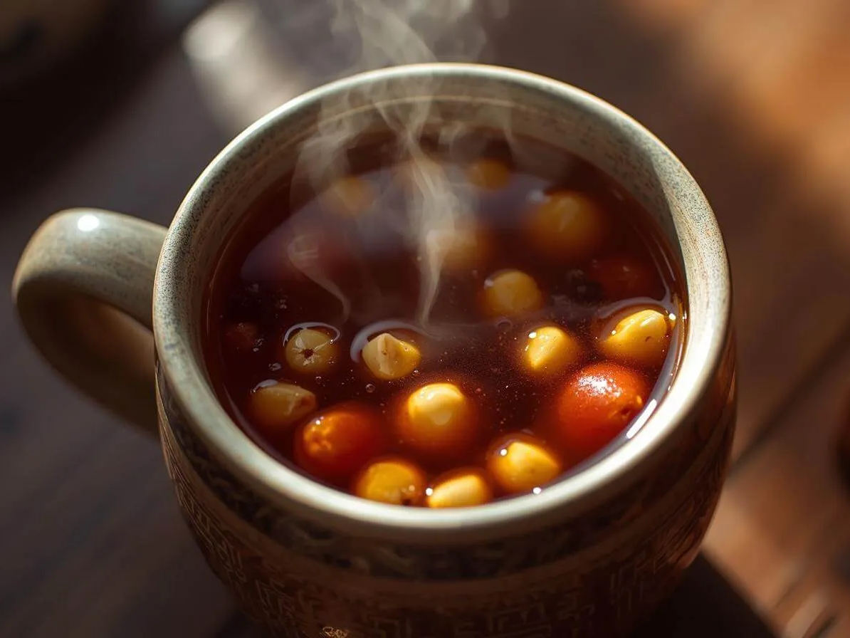 데워서 먹는 쌍화차