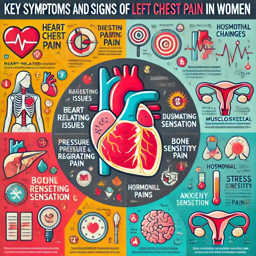 여자 가슴 통증 증상
