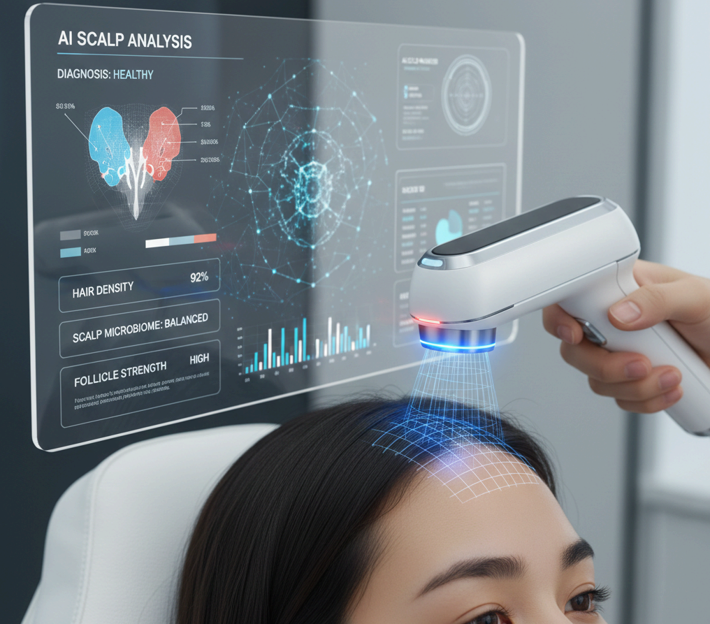 2030 두피 테크놀로지: AI와 나노 기술이 바꾸는 미래형 두피 케어