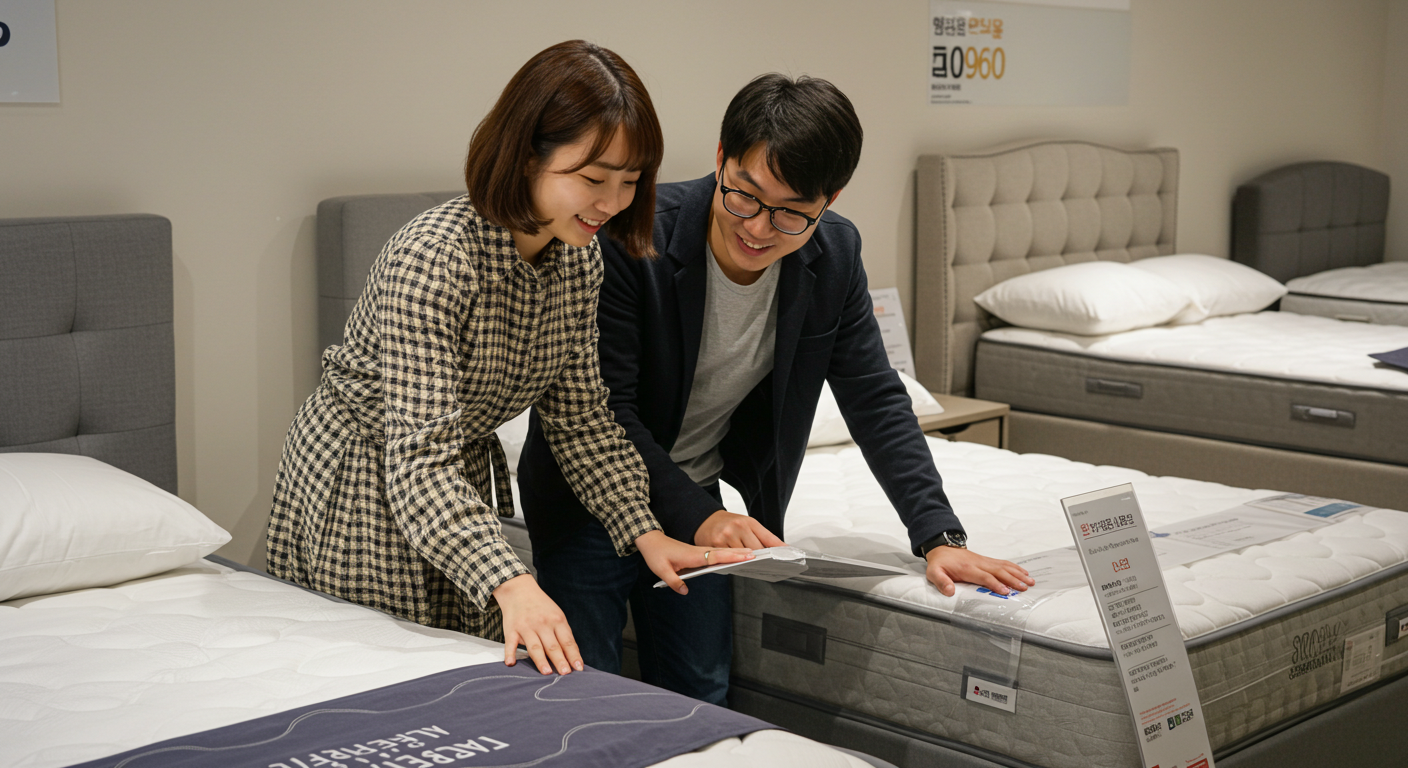 디자이너 한정판 침대