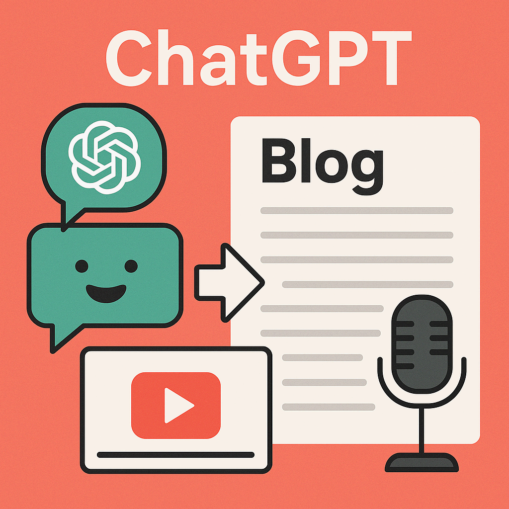 🎬 ChatGPT로 블로그 콘텐츠를 유튜브 영상 스크립트로 자동 변환하기