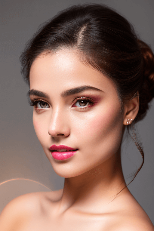 Playground AI로 생성한 그림(1) - 고혹적인 미녀 모델