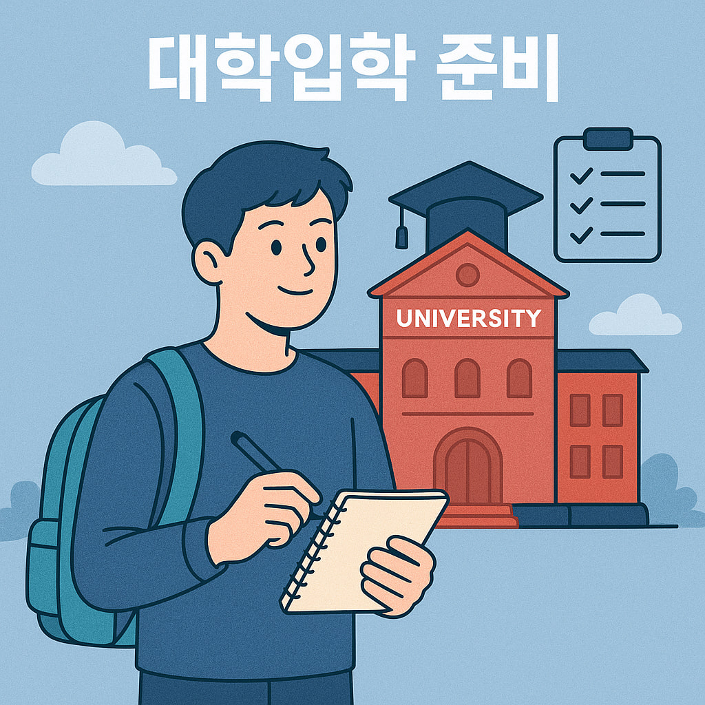 대학 전형 관련한 이미지