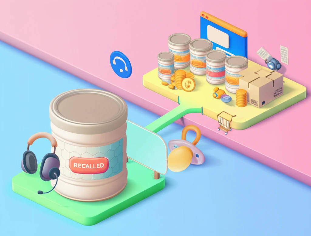 압타밀 분유 리콜 제품 확인 방법 및..