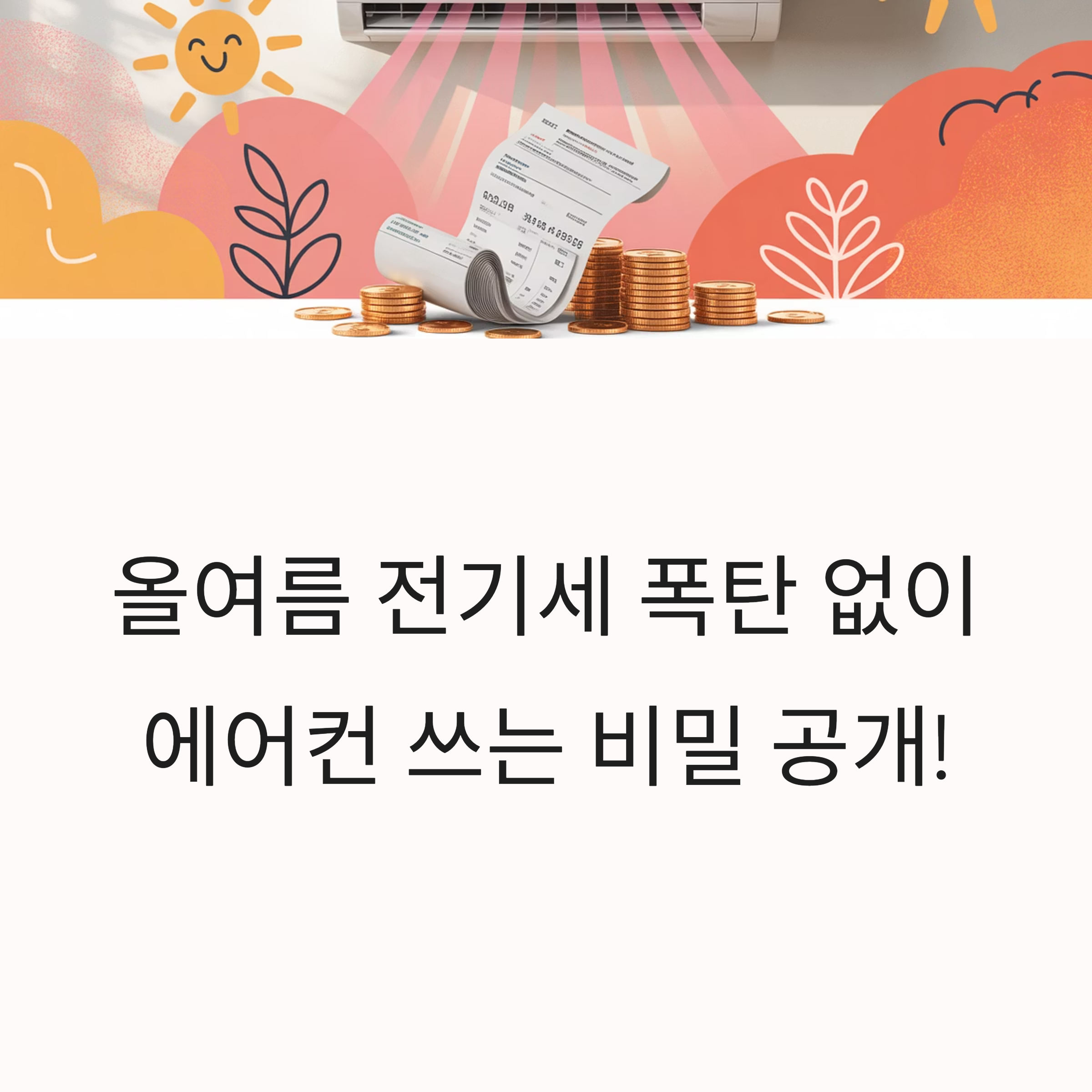 에어컨 전기세 절약 방법