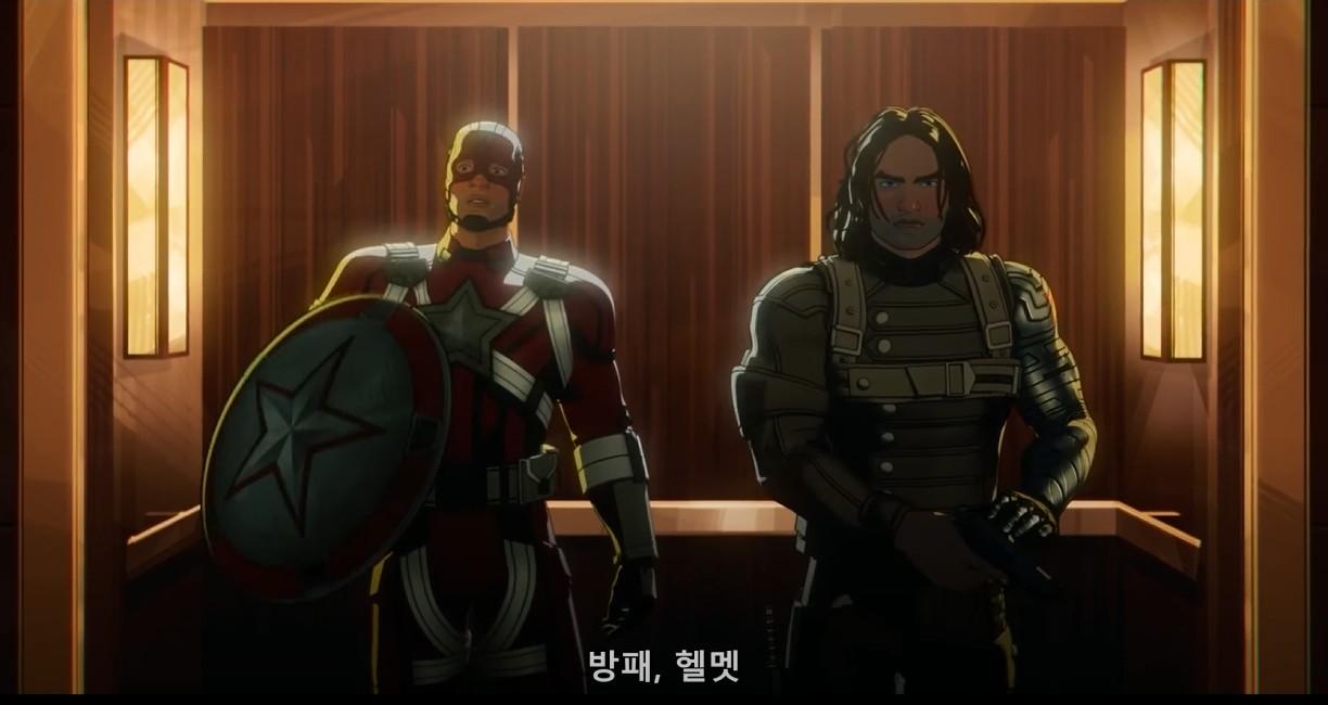 '왓 이프…?' 시즌3 레드 가디언과 윈터 솔져. (사진=월트디즈니 컴퍼니 코리아 제공) 2024.12. *재판매 및 DB 금지