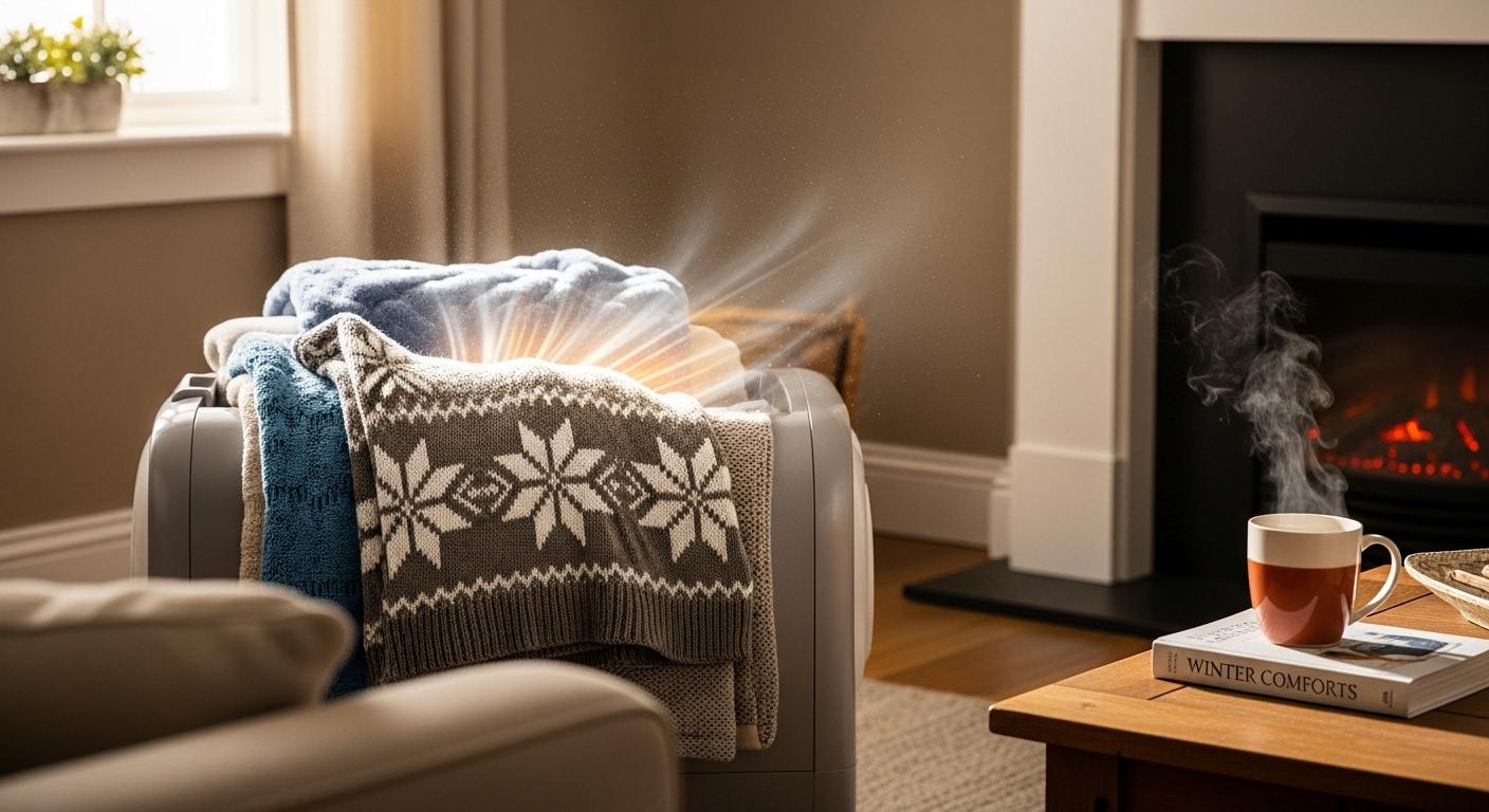 겨울 이불 건조기