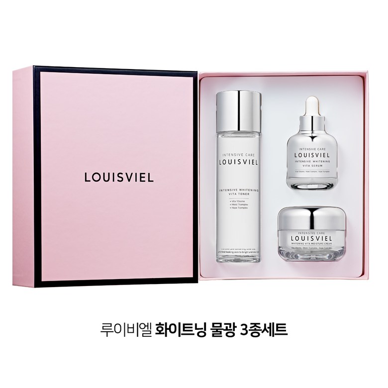 루이비엘 인텐시브 화이트닝 모이스처 3종 세트
