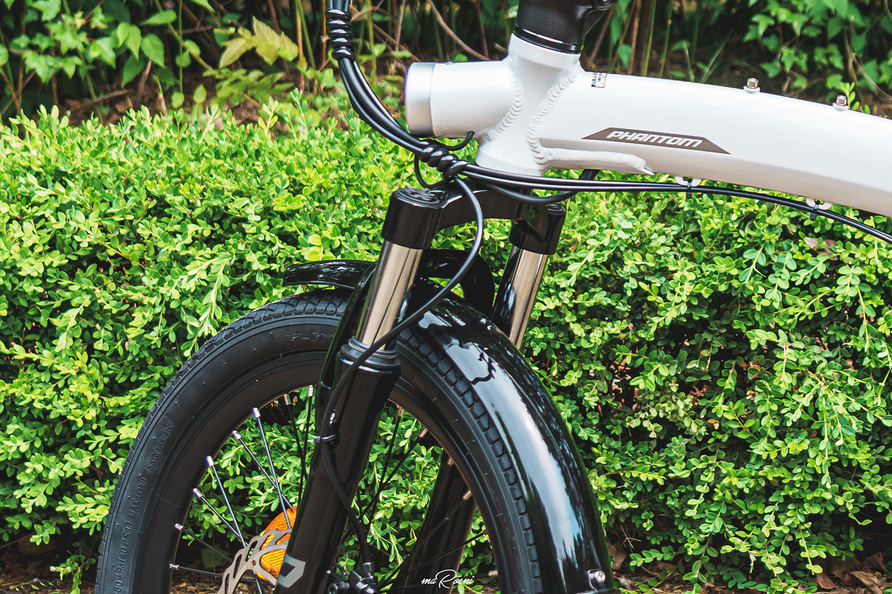 도착한 전기자전거