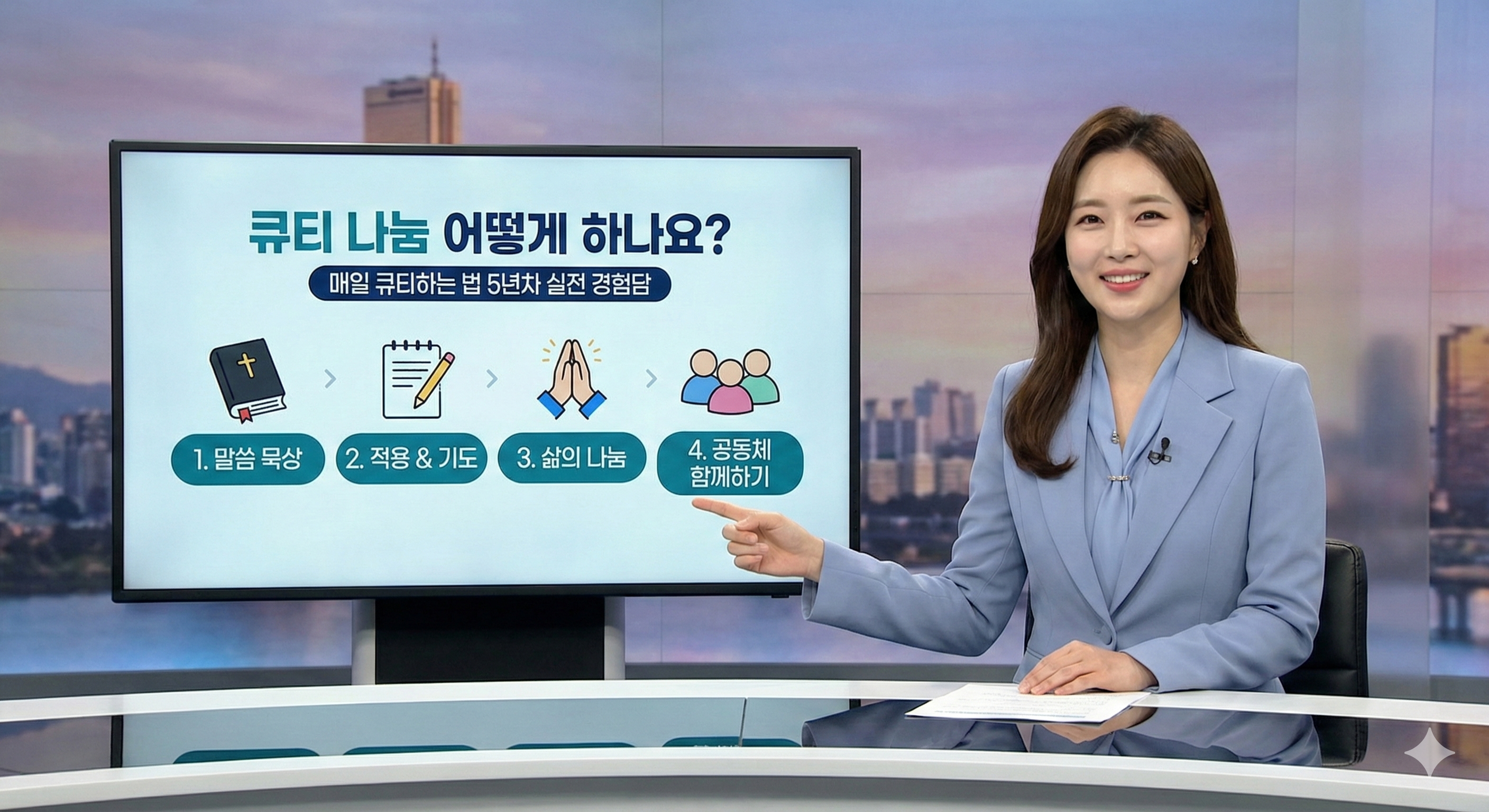 매일 큐티하는 법 5년차 실전 경험담