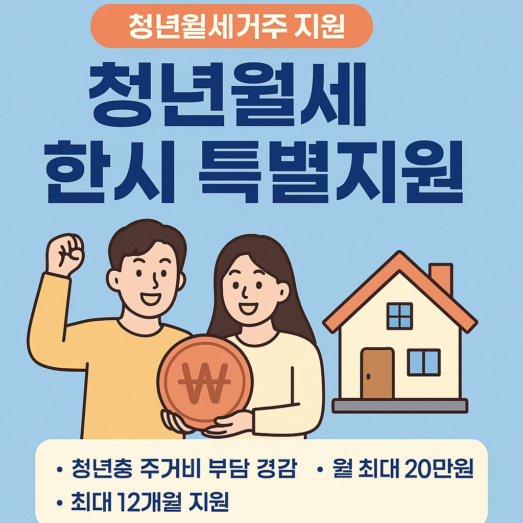 청년월세 한시 특별지원 1