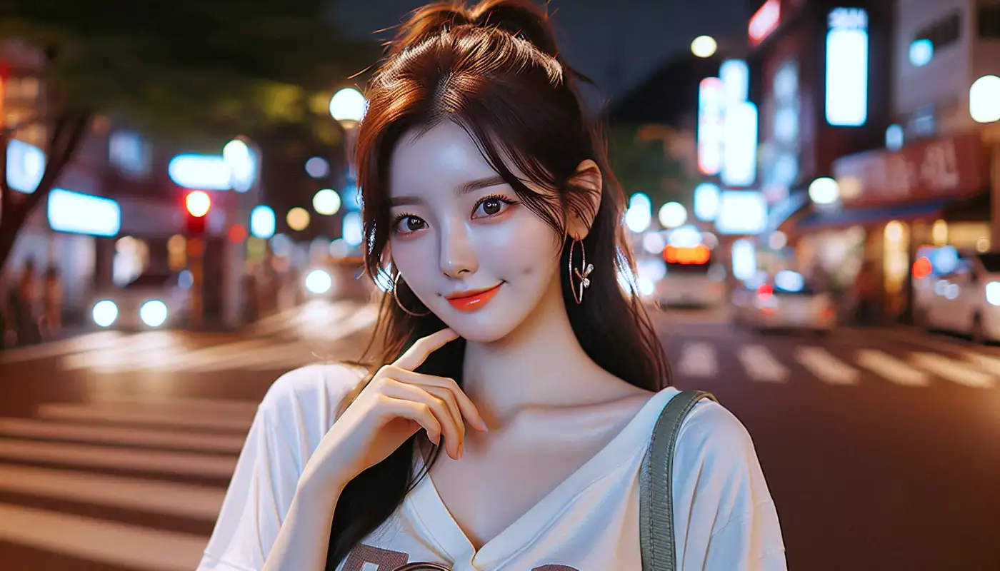 트래블로그-사용법을-알아보는-여성의-모습