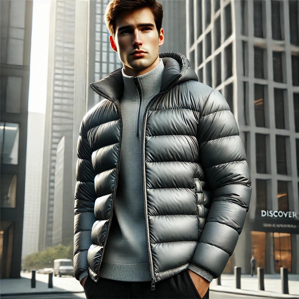 디스커버리 숏패딩 남성