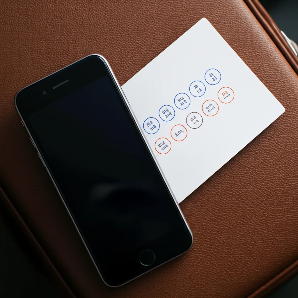 스마트 여행자를 위한 긴급 연락처 관..