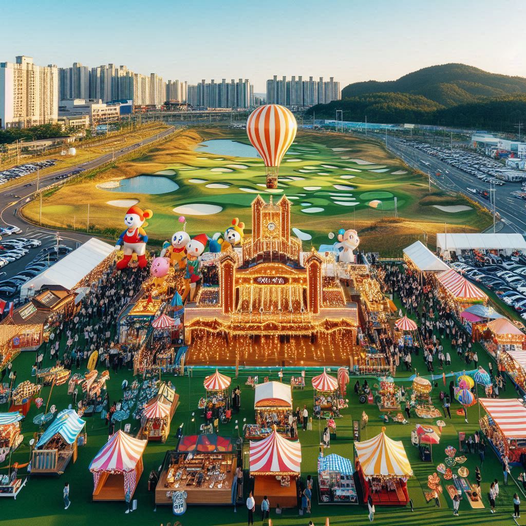 천안 태조산레져타운 배경