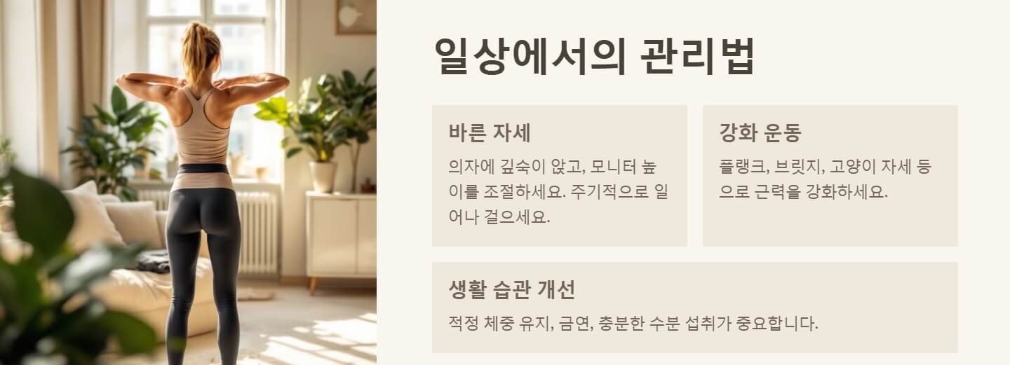 허리디스크 다리저림 및 치료법