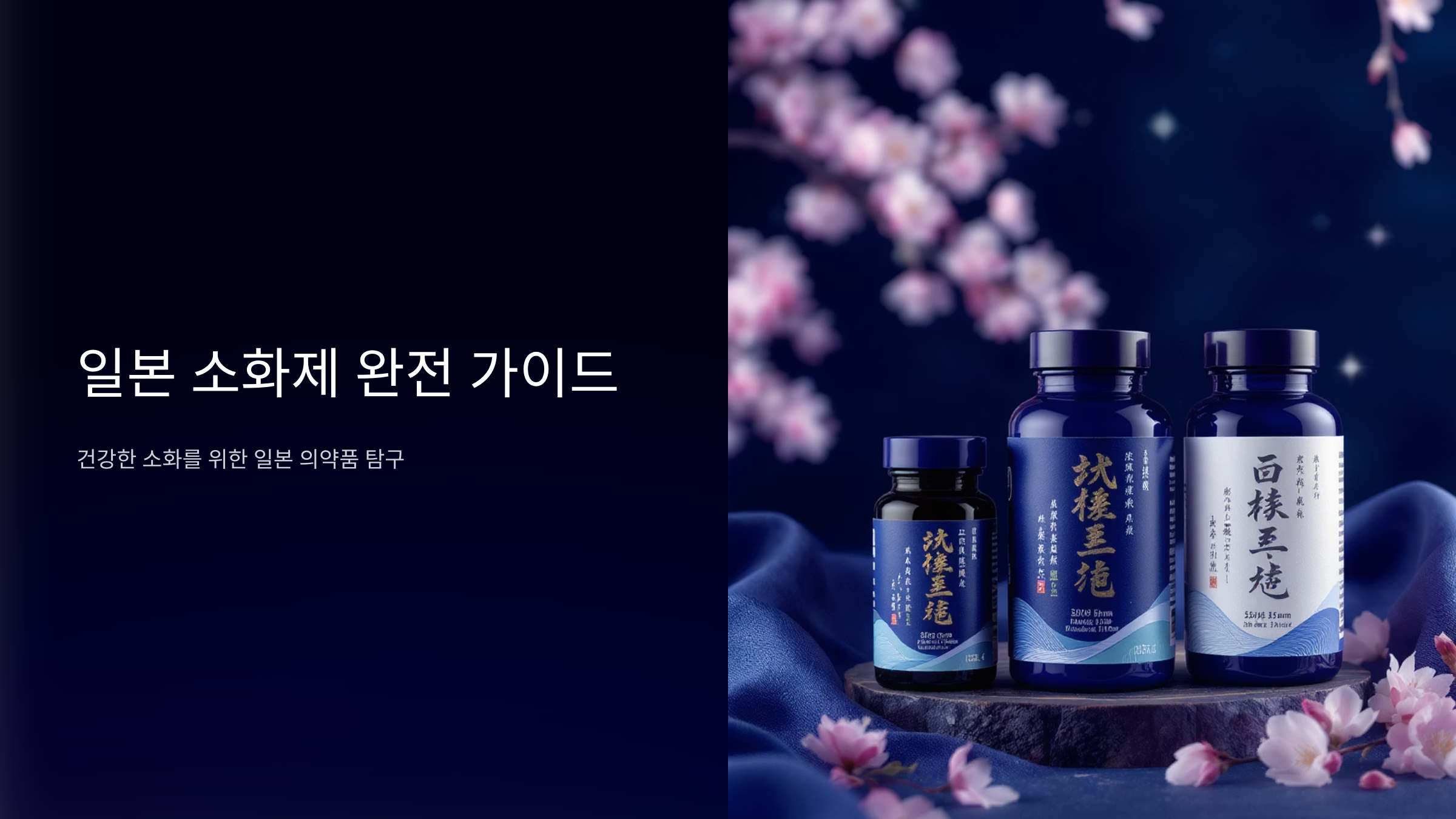 일본 소화제 효능과 선택법