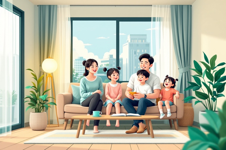 주담대 6억 대출 기준으로 아파트 구매한 가족