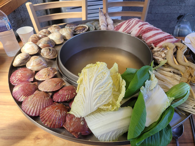 대부도 칼국수집 '바담칼국수'