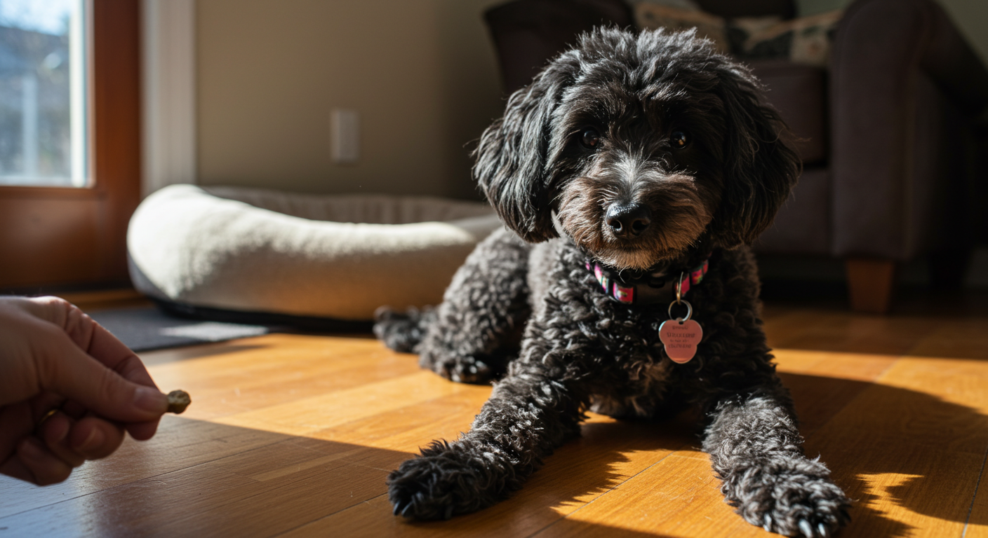 보령 불법번식장에서 동물자유연대가 구출한 블랙푸들 깜동이 입양 후기에 관한 이미지