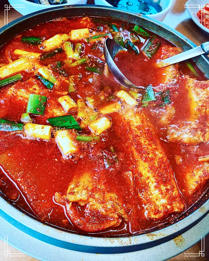 놀라운토요일 놀토 갈치 찌개 갈치조림 백반 영등포 전통시장 대식가 김태우 테이 추천 맛집