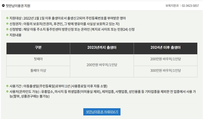 2025년 강남구 출산 혜택 신청방법