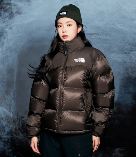 1996 방수 눕시 패딩 브라운